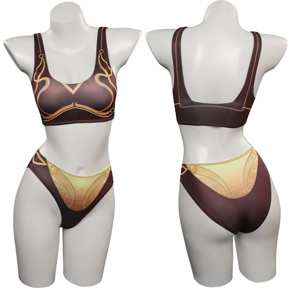Padme Amidala Cosplay Costume Swimsuits Halloween Carnival Party Disguise Suit