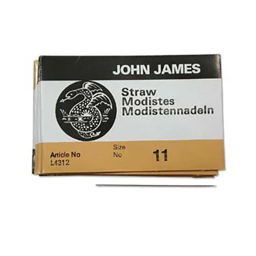 Straw Needles - Size 11 - Bulk 25 pack